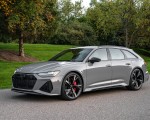 2020 Audi RS 6 Avant (Color: Nardo Gray; US-Spec) Front Three-Quarter Wallpapers  150x120