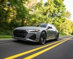 2020 Audi RS 6 Avant (Color: Nardo Gray; US-Spec) Front Three-Quarter Wallpapers 150x120