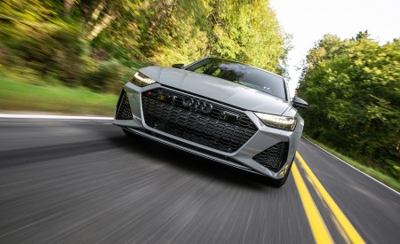 2020 Audi RS 6 Avant (Color: Nardo Gray; US-Spec) Front Wallpapers 450x275 (77)