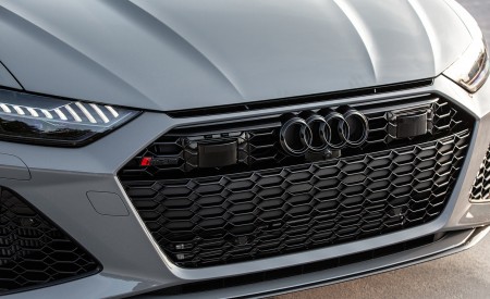 2020 Audi RS 6 Avant (Color: Nardo Gray; US-Spec) Grille Wallpapers 450x275 (96)