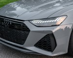 2020 Audi RS 6 Avant (Color: Nardo Gray; US-Spec) Headlight Wallpapers 150x120