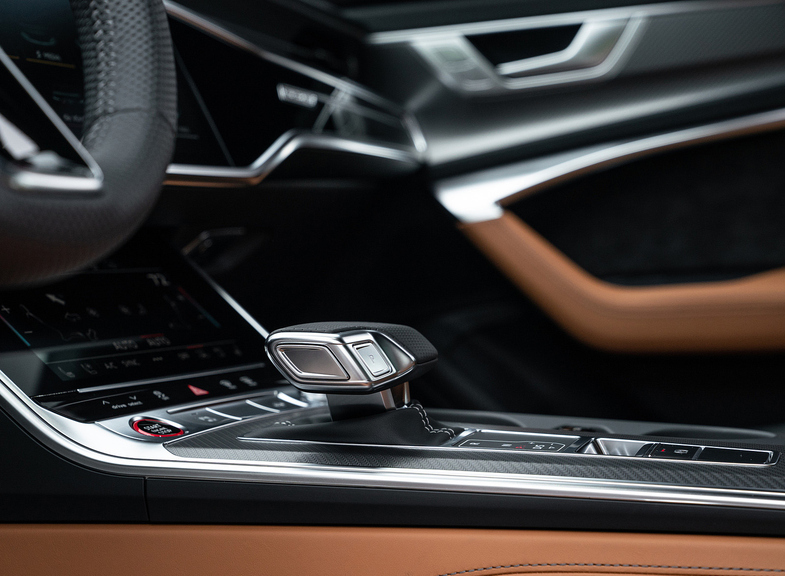 2020 Audi RS 6 Avant (Color: Nardo Gray; US-Spec) Interior Detail Wallpapers #111 of 120