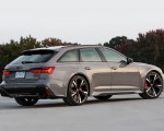 2020 Audi RS 6 Avant (Color: Nardo Gray; US-Spec) Rear Three-Quarter Wallpapers 150x120 (90)