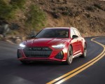 2020 Audi RS 6 Avant (Color: Tango Red) Front Three-Quarter Wallpapers 150x120