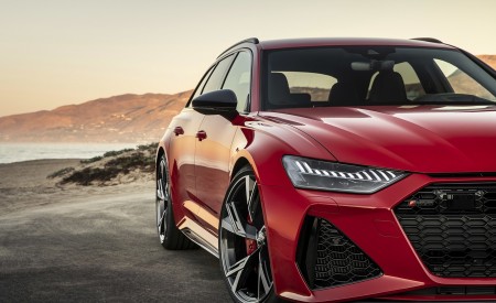 2020 Audi RS 6 Avant (Color: Tango Red) Headlight Wallpapers 450x275 (13)