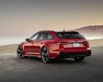 2020 Audi RS 6 Avant (Color: Tango Red) Rear Three-Quarter Wallpapers 150x120