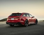 2020 Audi RS 6 Avant (Color: Tango Red) Rear Three-Quarter Wallpapers 150x120