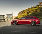 2020 Audi RS 6 Avant (Color: Tango Red) Side Wallpapers 150x120