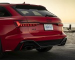 2020 Audi RS 6 Avant (Color: Tango Red) Tail Light Wallpapers 150x120