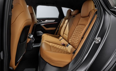 2020 Audi RS 6 Avant Interior Rear Seats Wallpapers 450x275 (72)