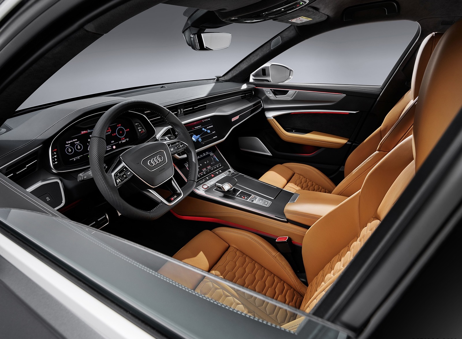 2020 Audi RS 6 Avant Interior Wallpapers #75 of 120