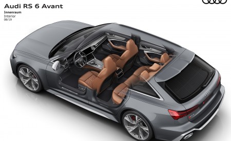 2020 Audi RS 6 Avant Interior Wallpapers 450x275 (50)
