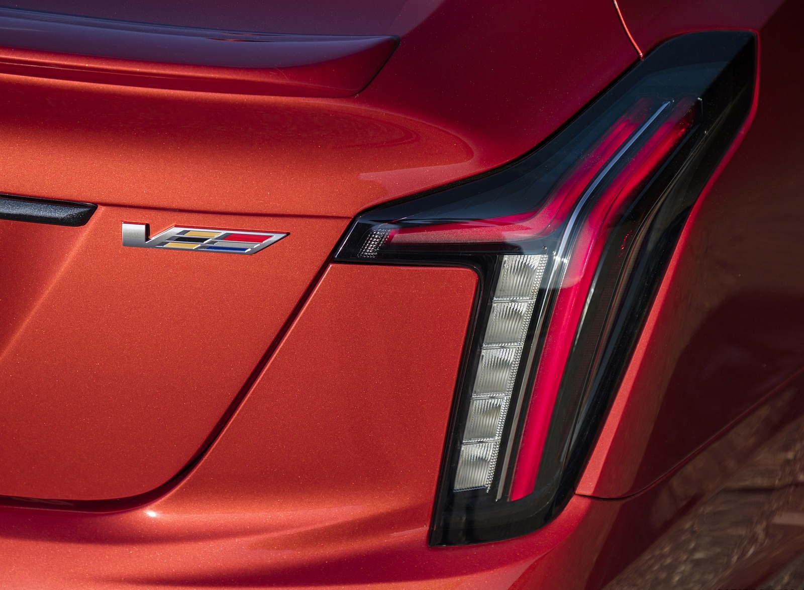 2020 Cadillac CT5-V Tail Light Wallpapers #23 of 24