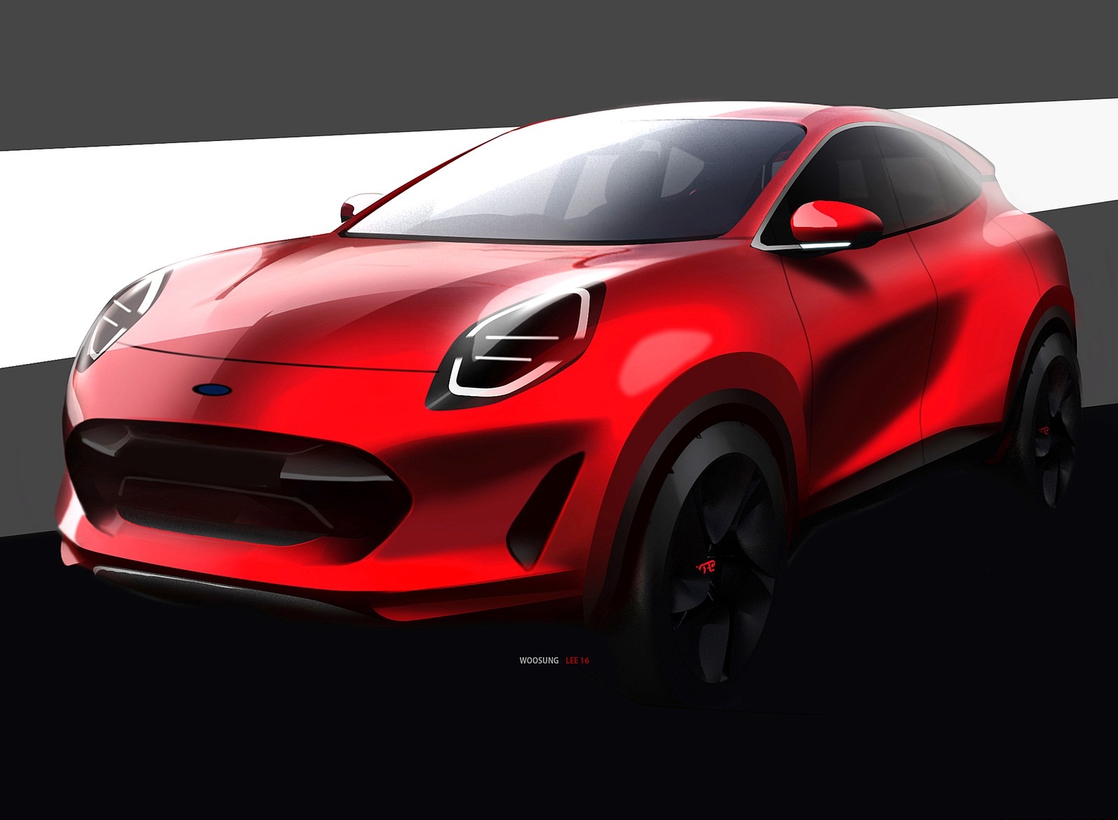 2020 Ford Puma Design Sketch Wallpapers #41 of 50