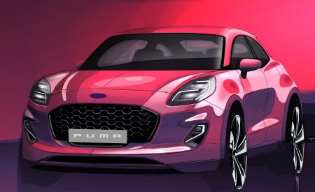 2020 Ford Puma Design Sketch Wallpapers 450x275 (40)