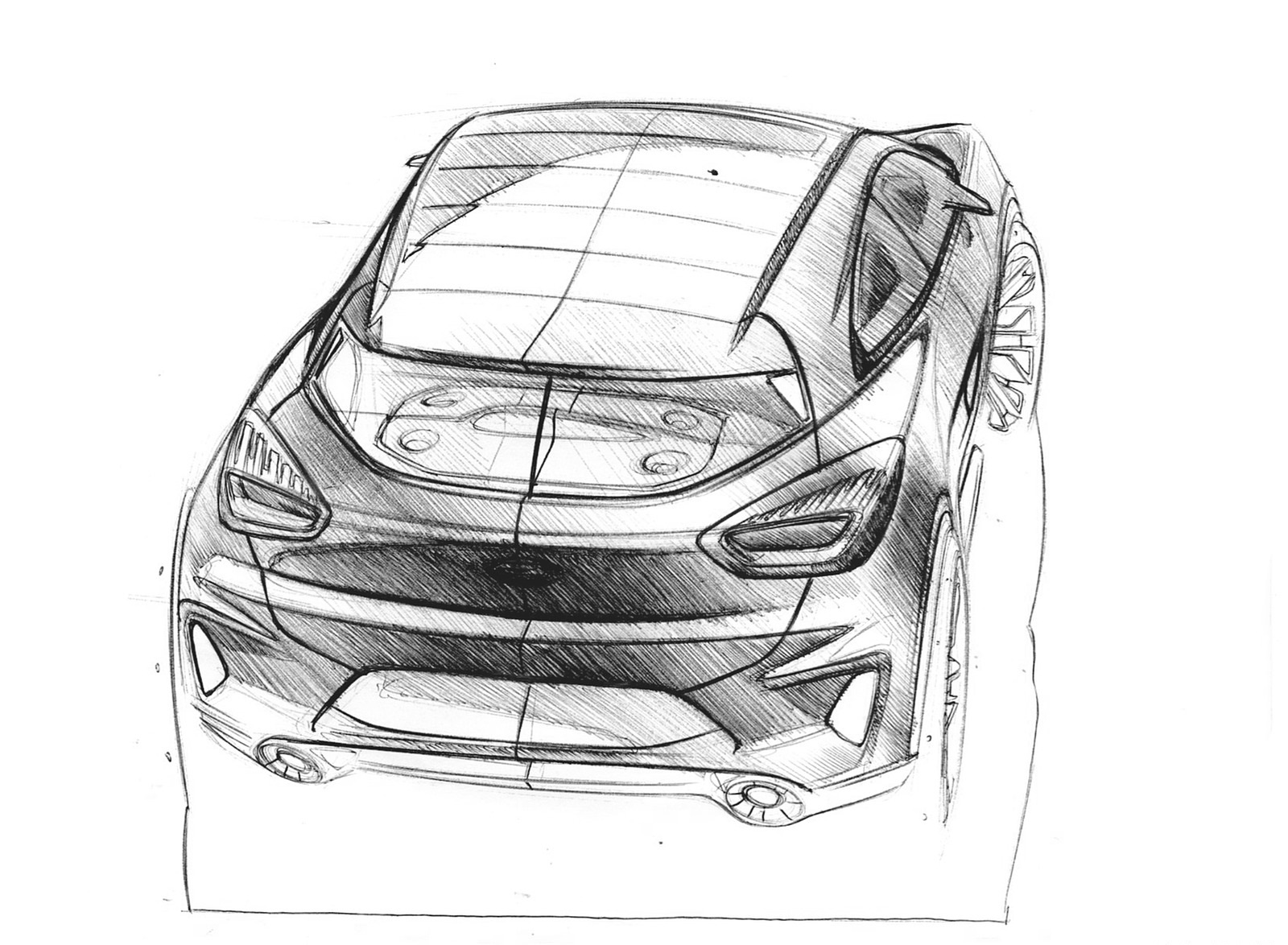 2020 Ford Puma Design Sketch Wallpapers #43 of 50