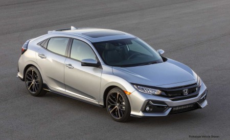 2020 Honda Civic Hatchback Front Three-Quarter Wallpapers 450x275 (3)