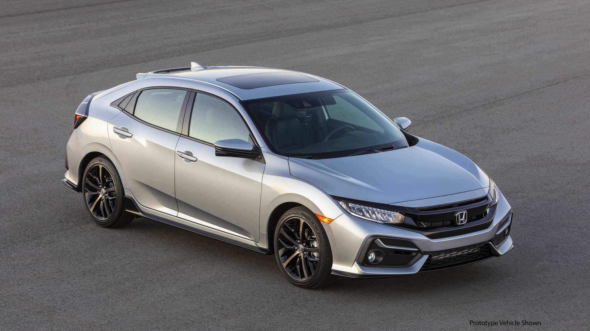 2020 Honda Civic Hatchback Front Three-Quarter Wallpapers (3)