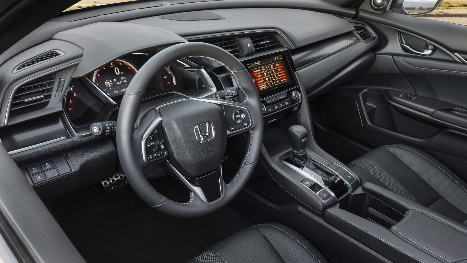 2020 Honda Civic Hatchback Interior Wallpapers 12 Newcarcars
