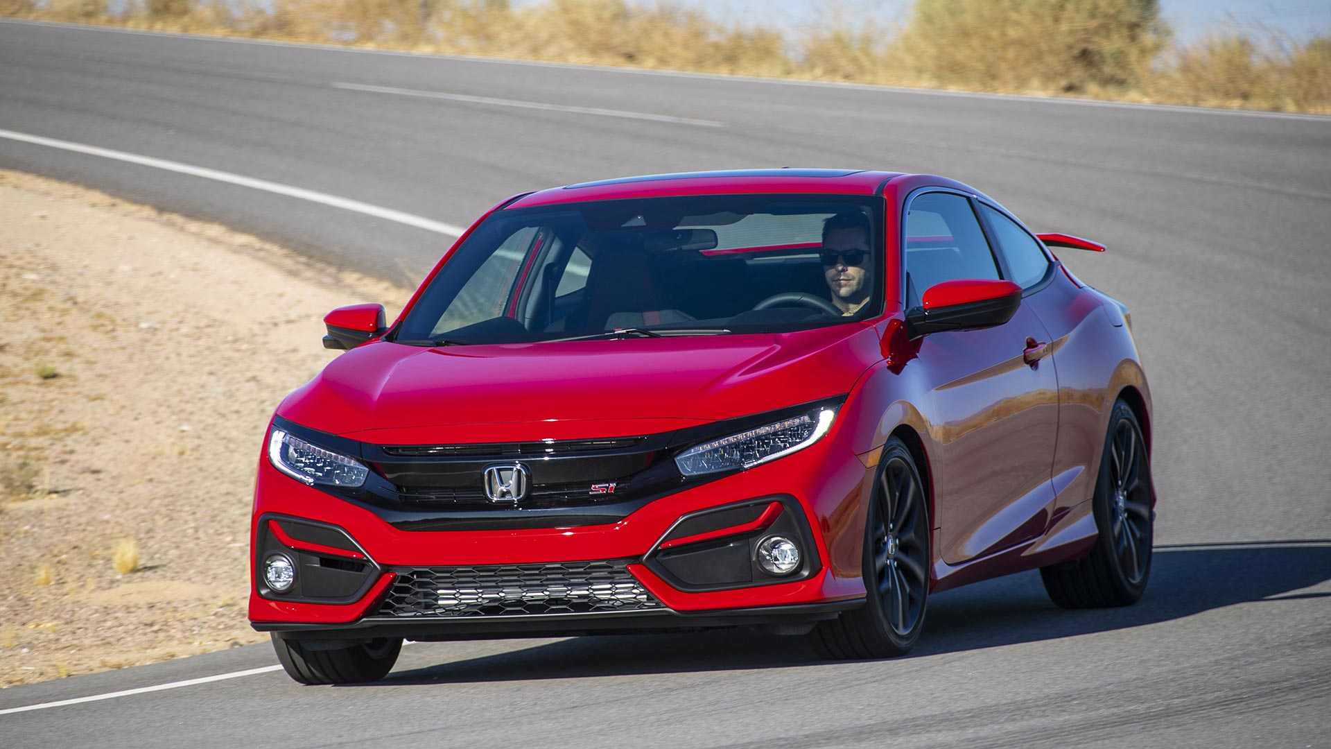 2020 Honda Civic Si Coupe Front Wallpapers (1)