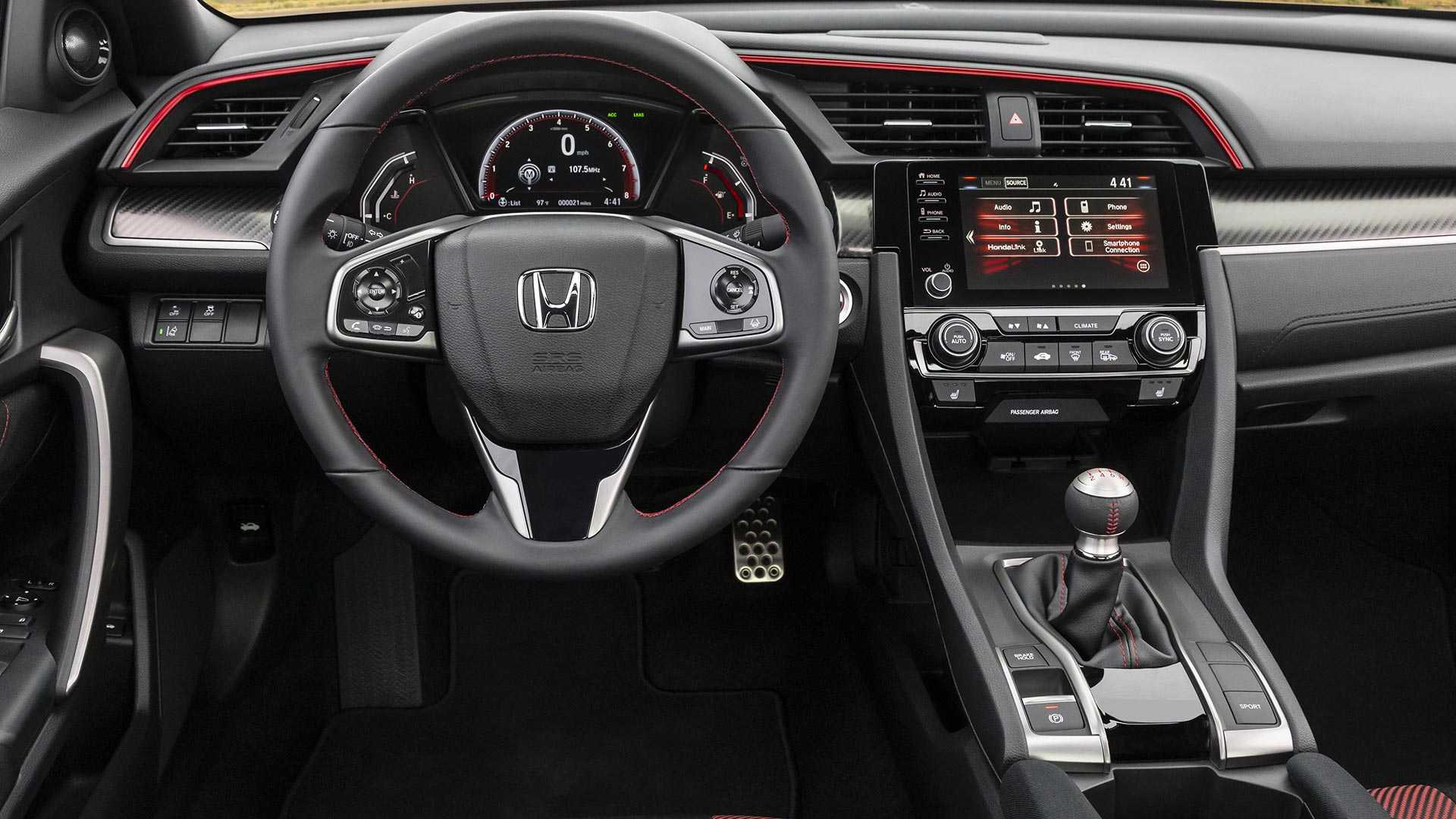 2020 Honda Civic Si Coupe Interior Cockpit Wallpapers #19 of 24