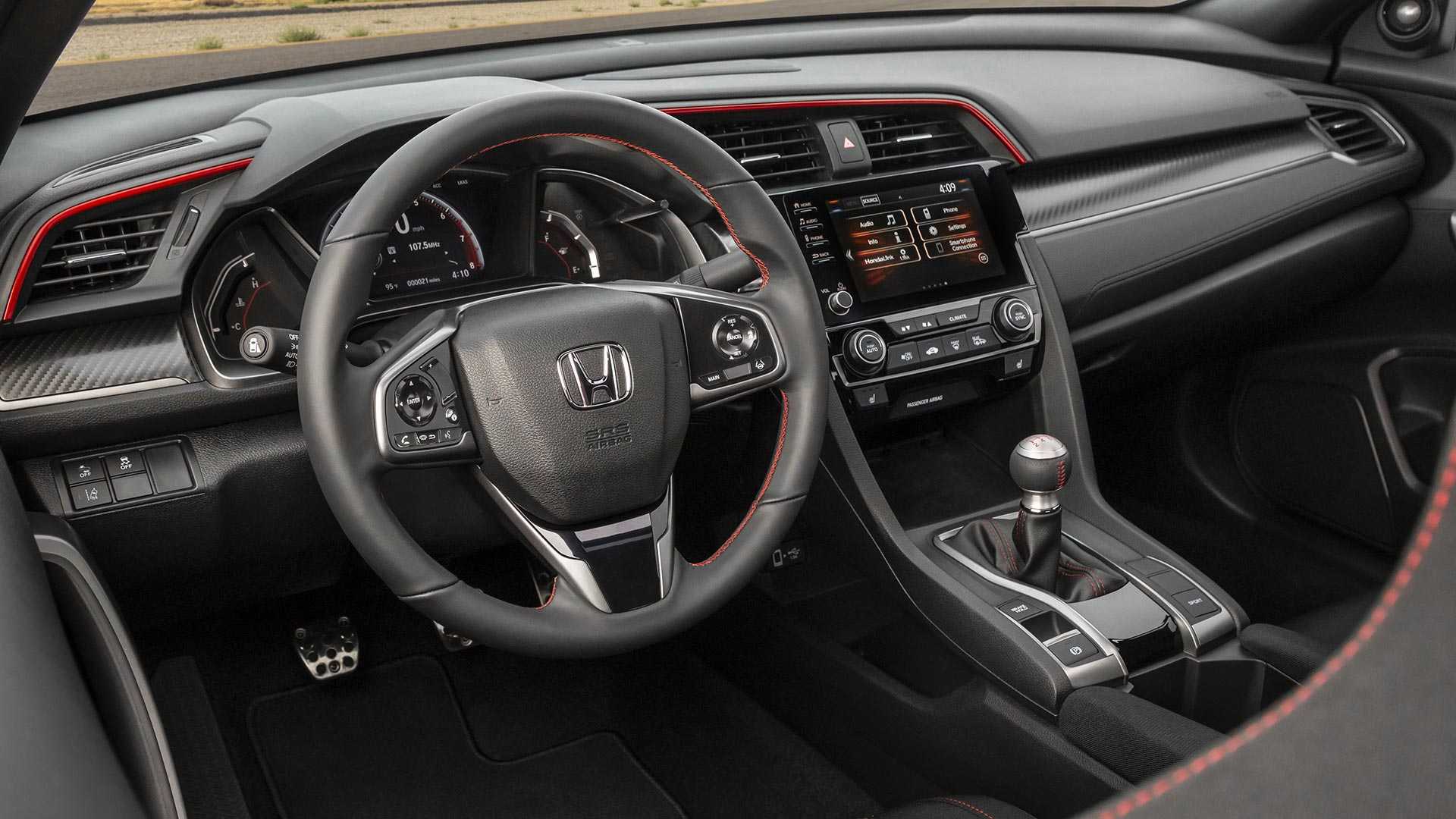 2020 Honda Civic Si Coupe Interior Wallpapers #21 of 24