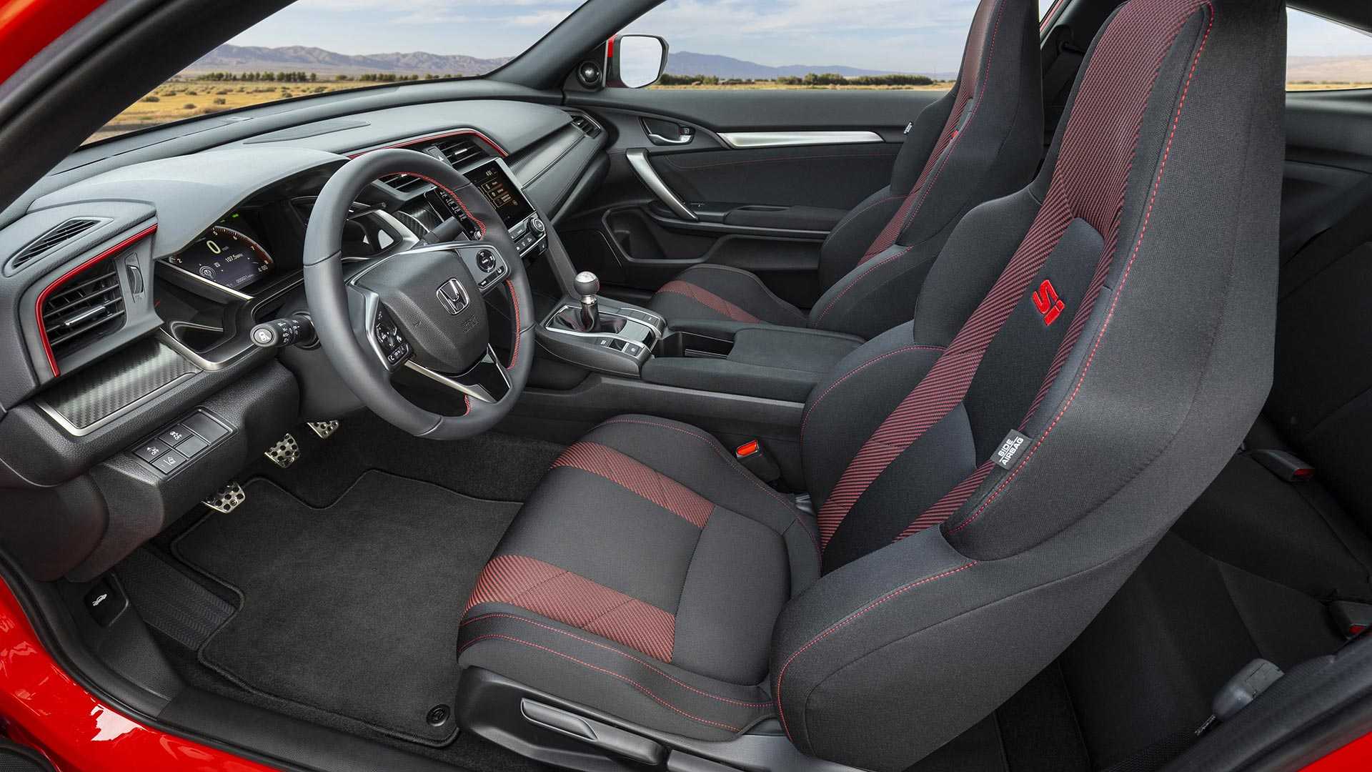 2020 Honda Civic Si Coupe Interior Wallpapers #20 of 24