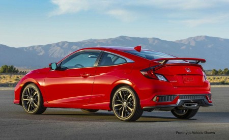 2020 Honda Civic Si Coupe Rear Three-Quarter Wallpapers 450x275 (6)