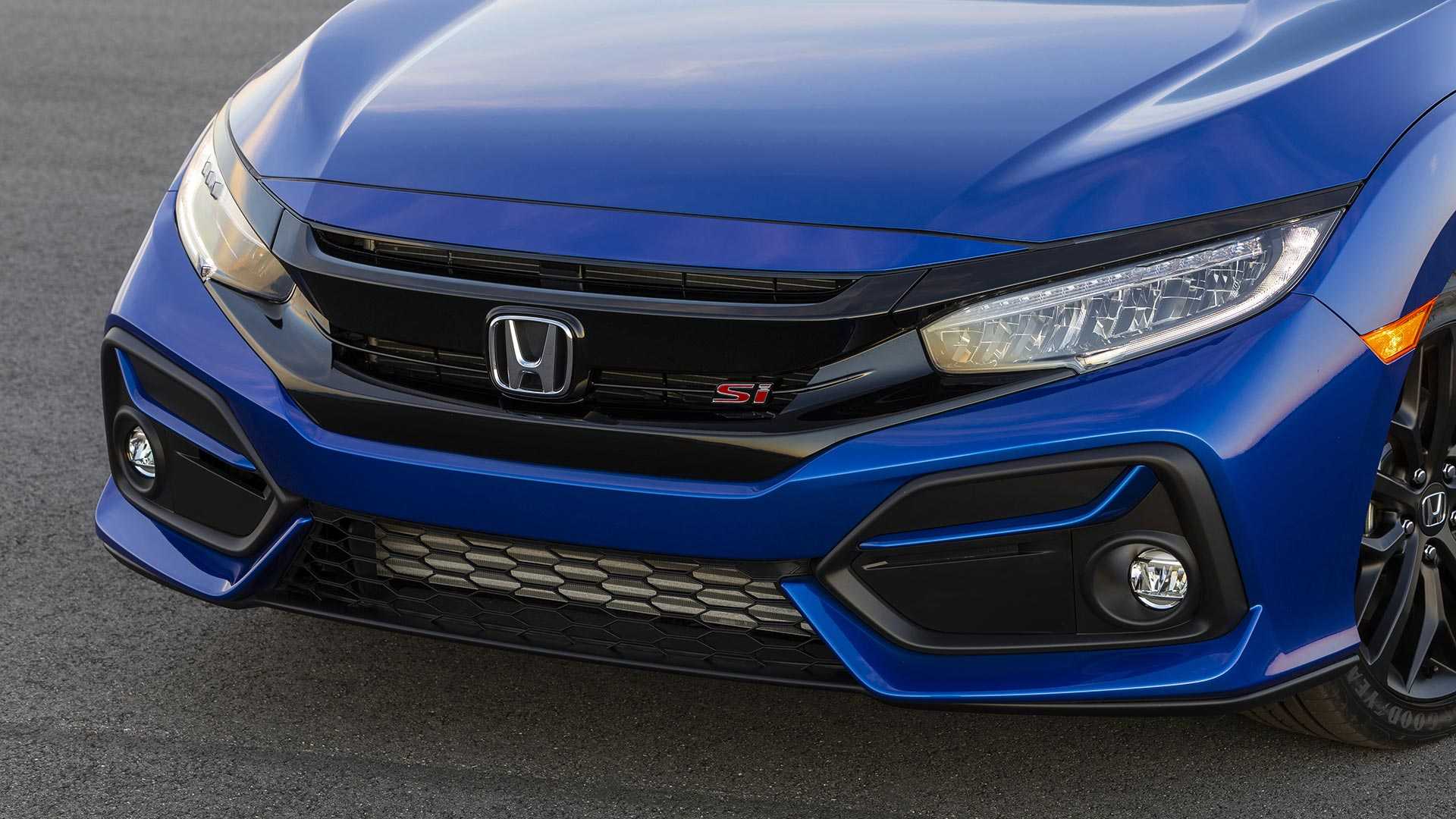 2020 Honda Civic Si Sedan Front Bumper Wallpapers #7 of 21