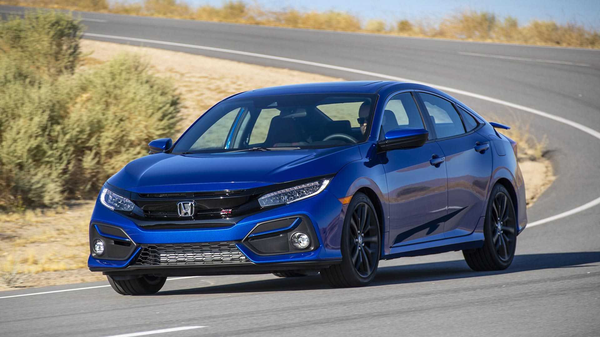 2020 Honda Civic Si Sedan Front Wallpapers #1 of 21