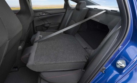 2020 Honda Civic Si Sedan Interior Rear Seats Wallpapers 450x275 (12)