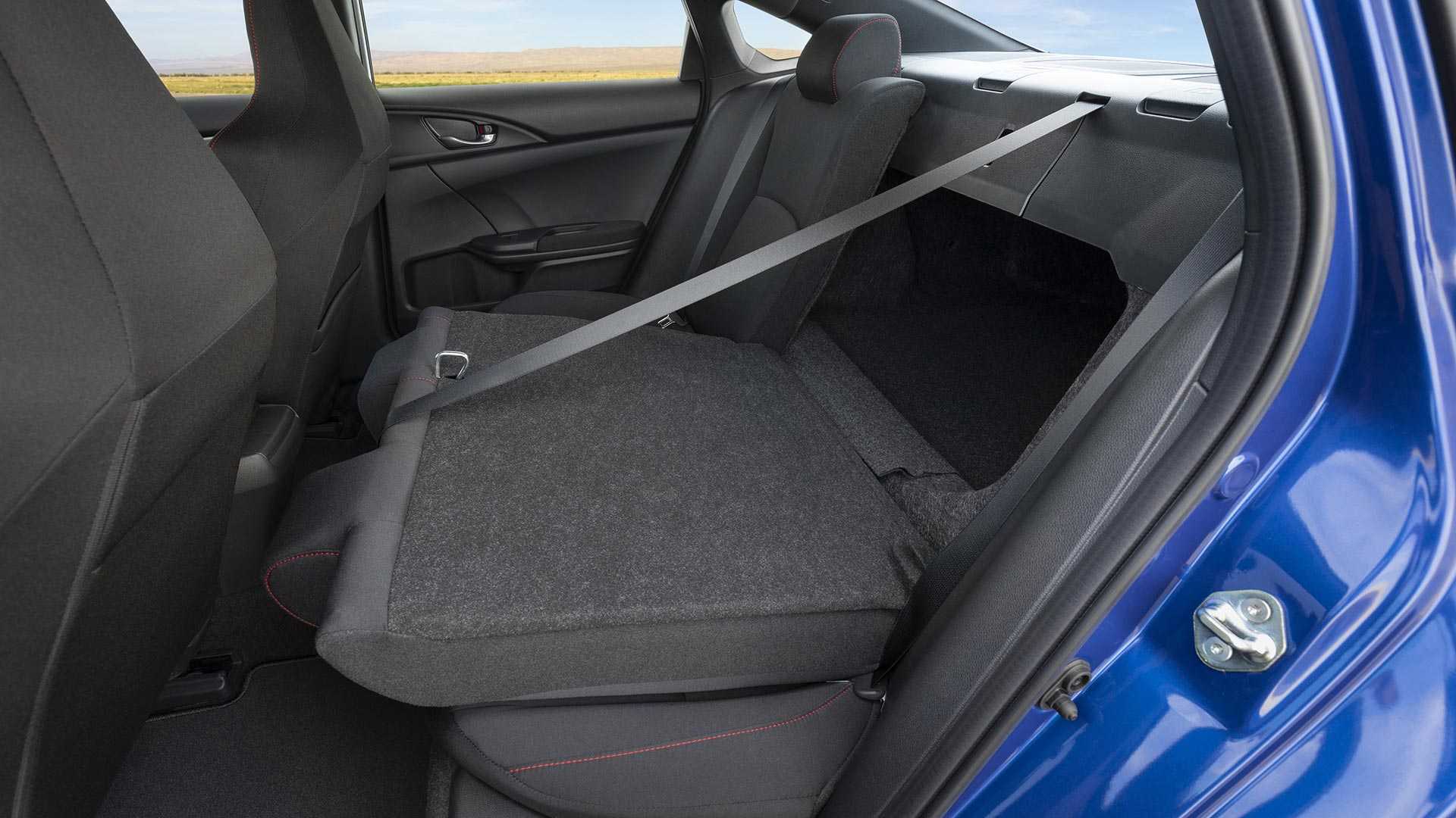 2020 Honda Civic Si Sedan Interior Rear Seats Wallpapers #12 of 21