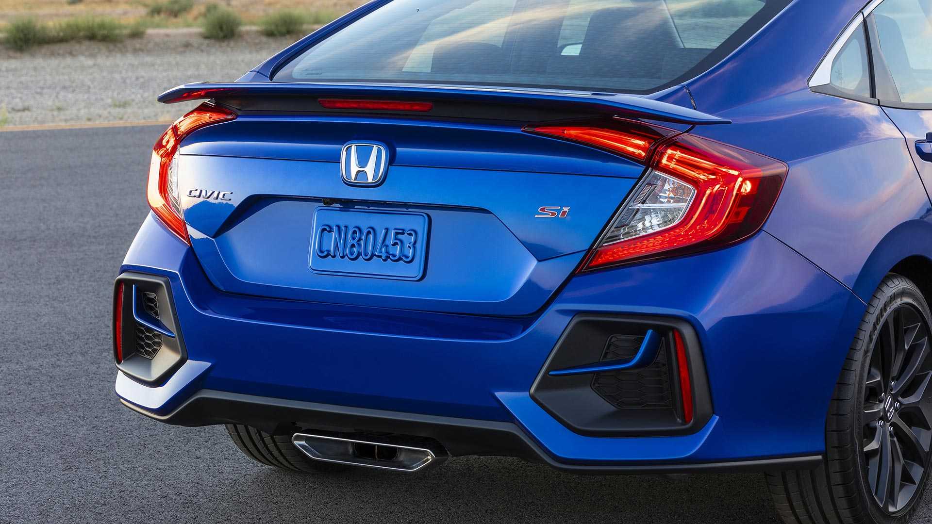 2020 Honda Civic Si Sedan Rear Bumper Wallpapers #8 of 21