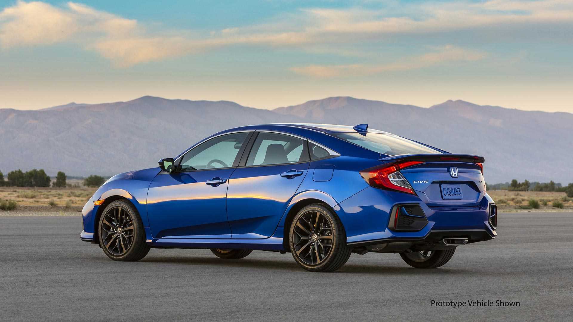 2020 Honda Civic Si Sedan Rear Three-Quarter Wallpapers (5)