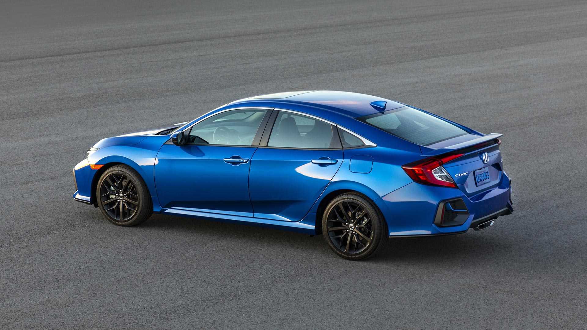 2020 Honda Civic Si Sedan Rear Three-Quarter Wallpapers #2 of 21