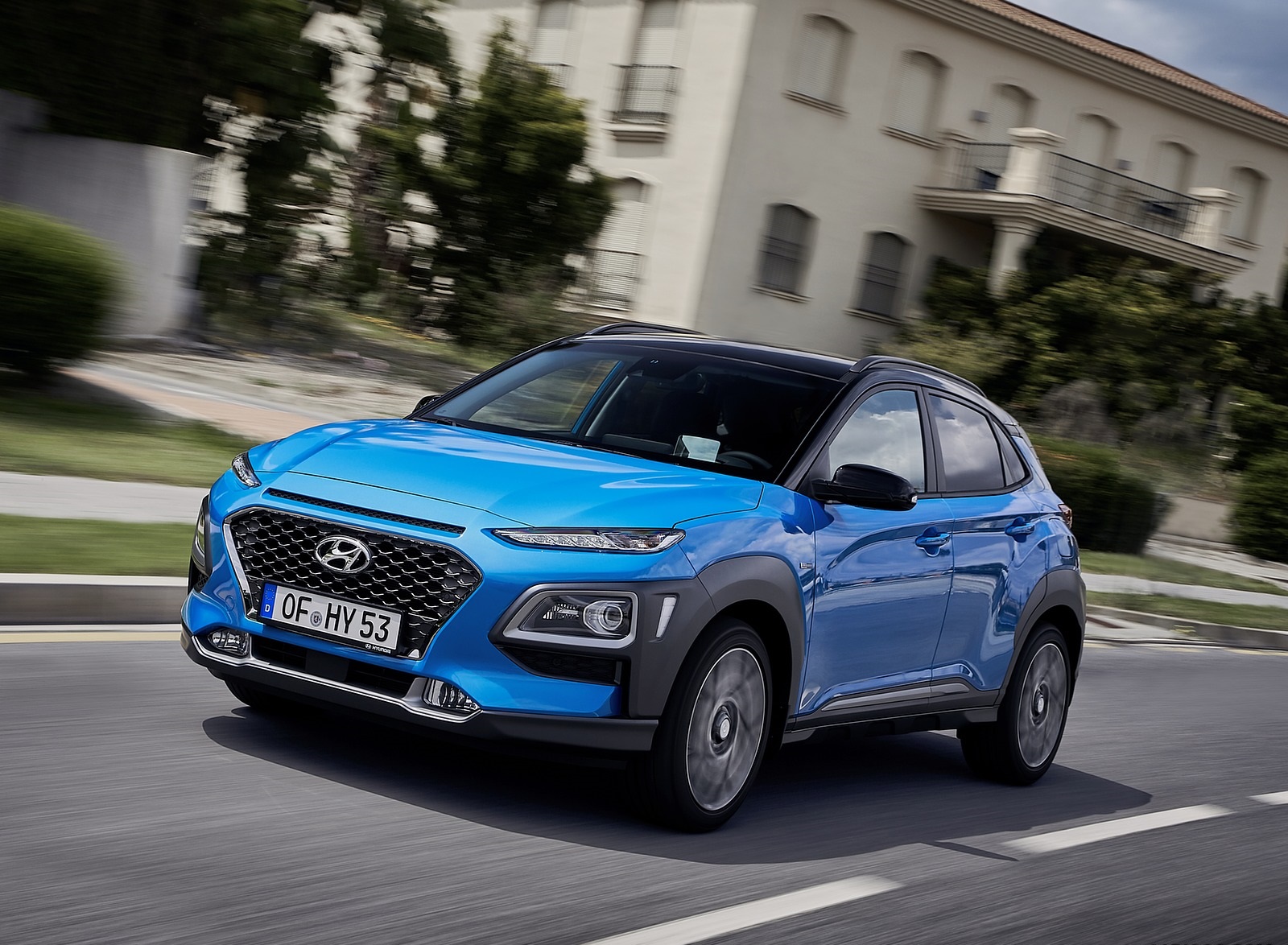 2020 Hyundai Kona Hybrid (Euro-Spec) Front Three-Quarter Wallpapers #4 of 17