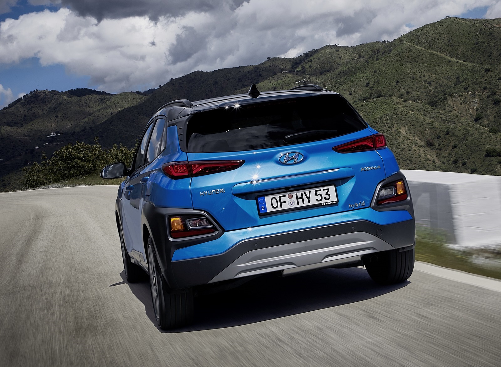 2020 Hyundai Kona Hybrid (Euro-Spec) Rear Wallpapers (5)