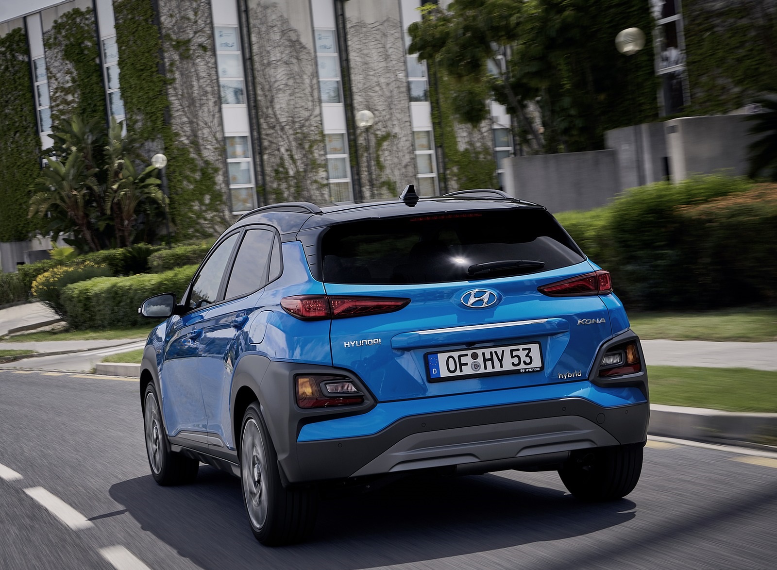 2020 Hyundai Kona Hybrid (Euro-Spec) Rear Wallpapers (6)