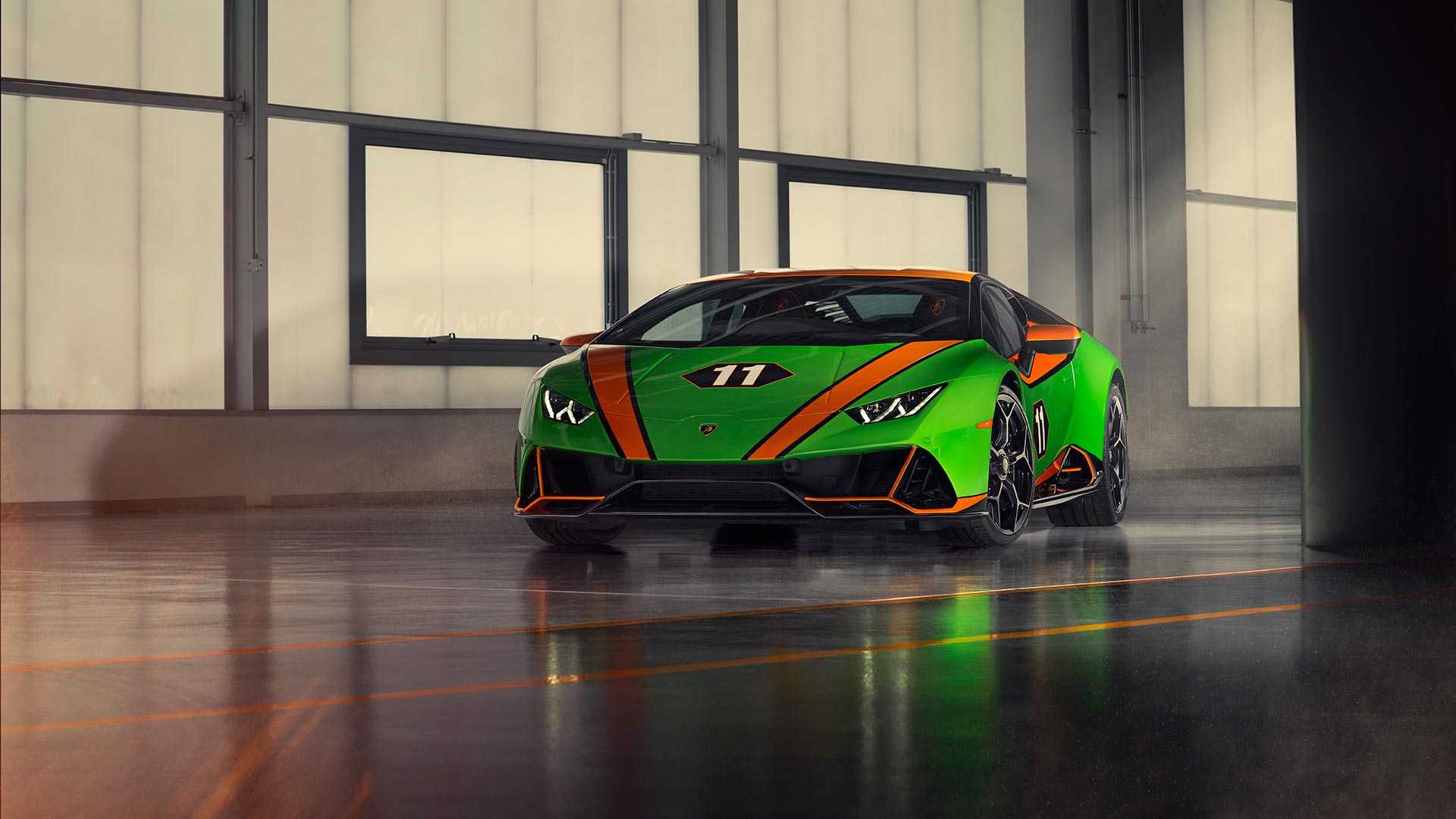 2020 Lamborghini Huracán EVO GT Celebration Front Wallpapers (1)