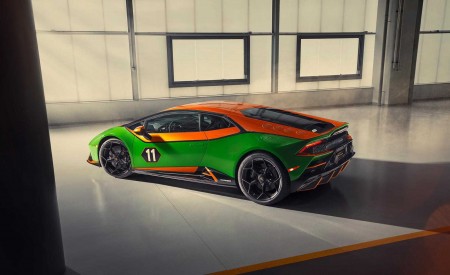 2020 Lamborghini Huracán EVO GT Celebration Rear Three-Quarter Wallpapers 450x275 (2)