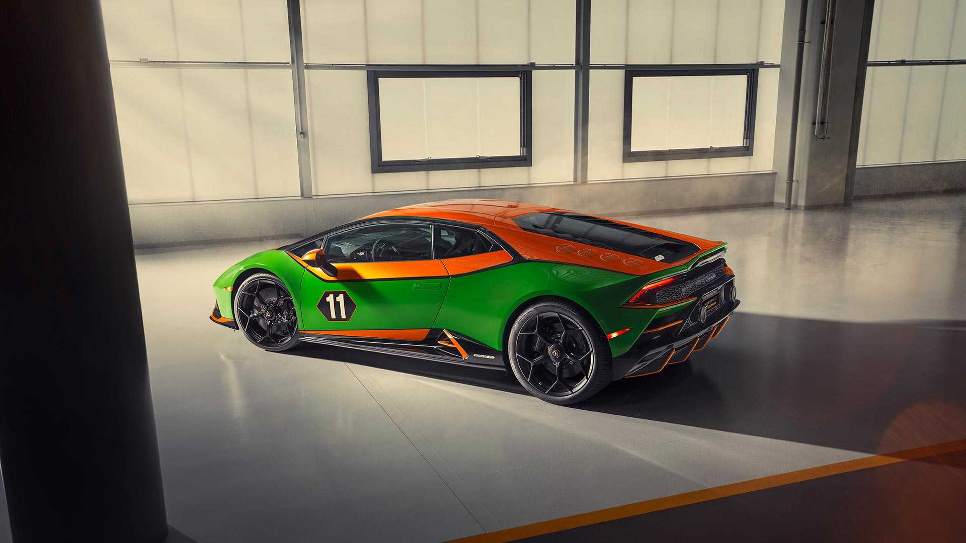 2020 Lamborghini Huracán EVO GT Celebration Rear Three-Quarter Wallpapers (2)