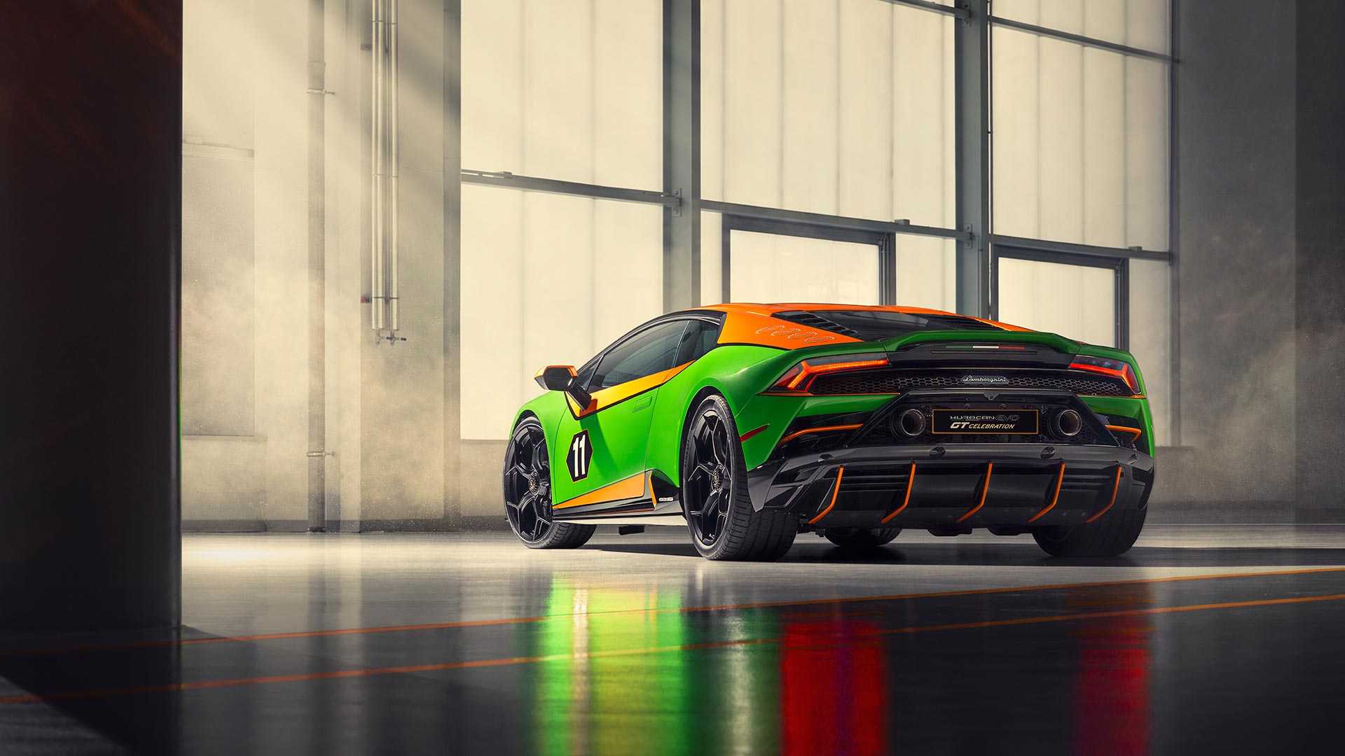 2020 Lamborghini Huracán EVO GT Celebration Rear Wallpapers (4)