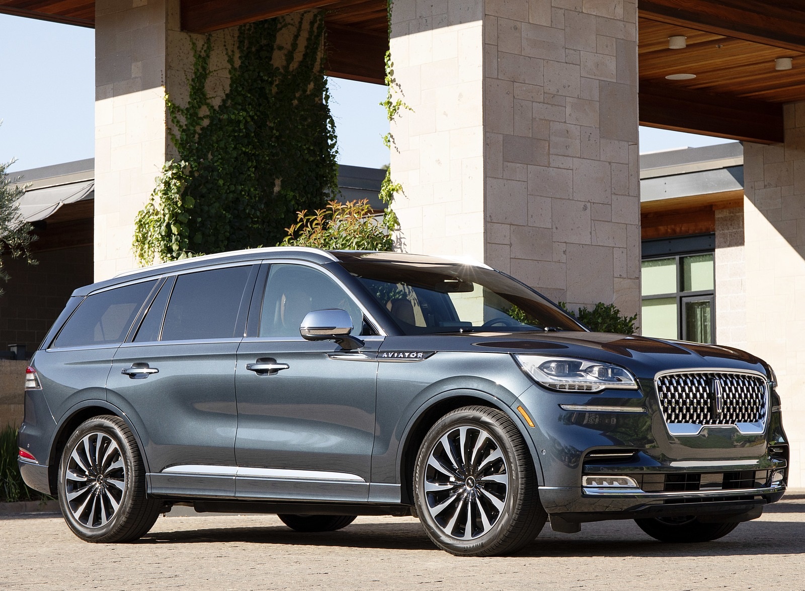 2020 Lincoln Aviator Grand Touring Front Three-Quarter Wallpapers #30 of 87