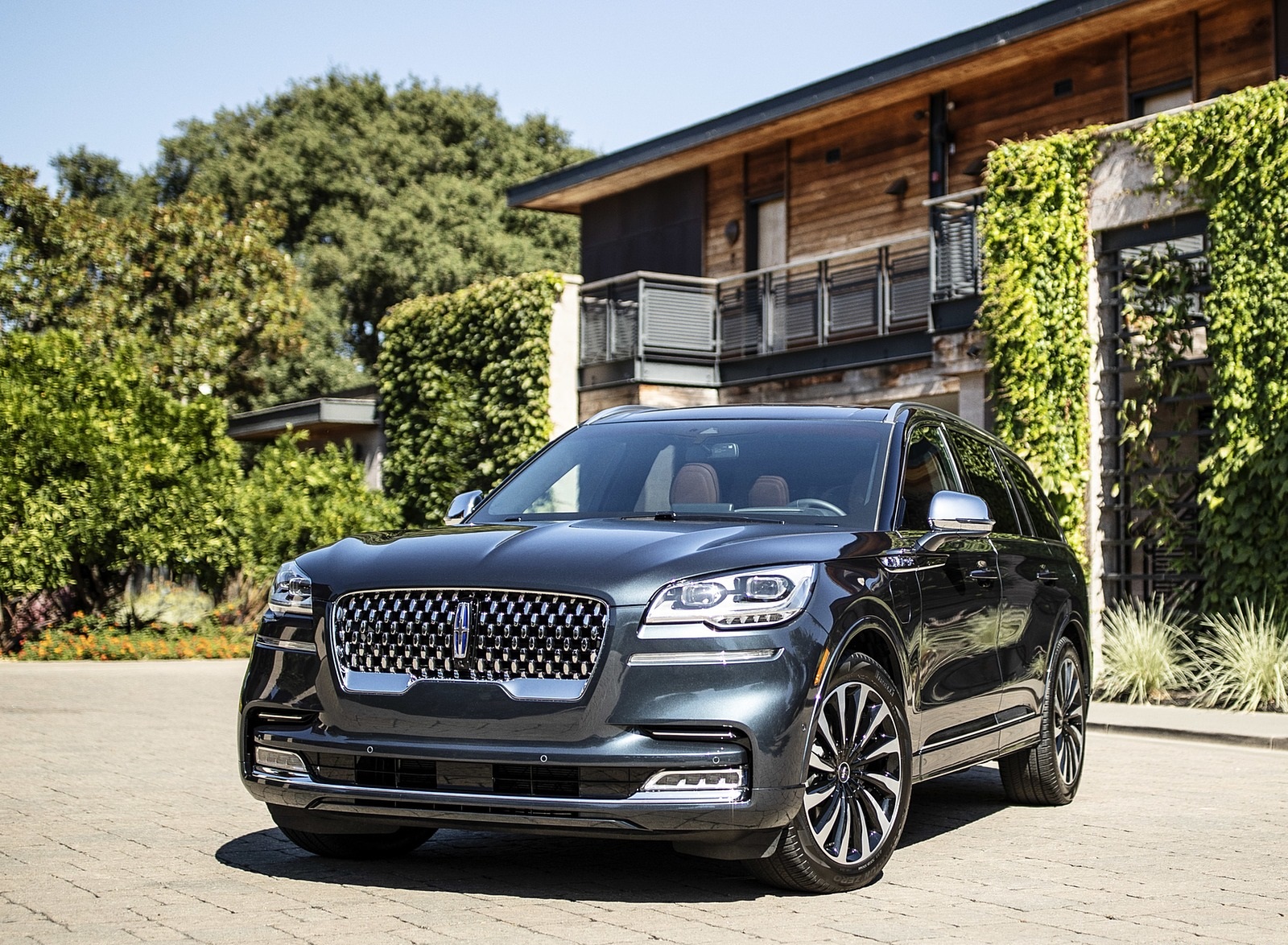 2020 Lincoln Aviator Grand Touring Front Wallpapers #34 of 87