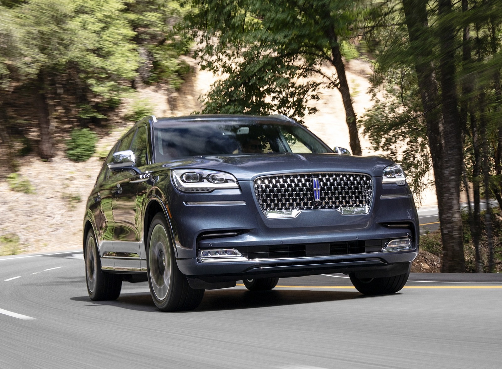 2020 Lincoln Aviator Grand Touring Front Wallpapers #19 of 87