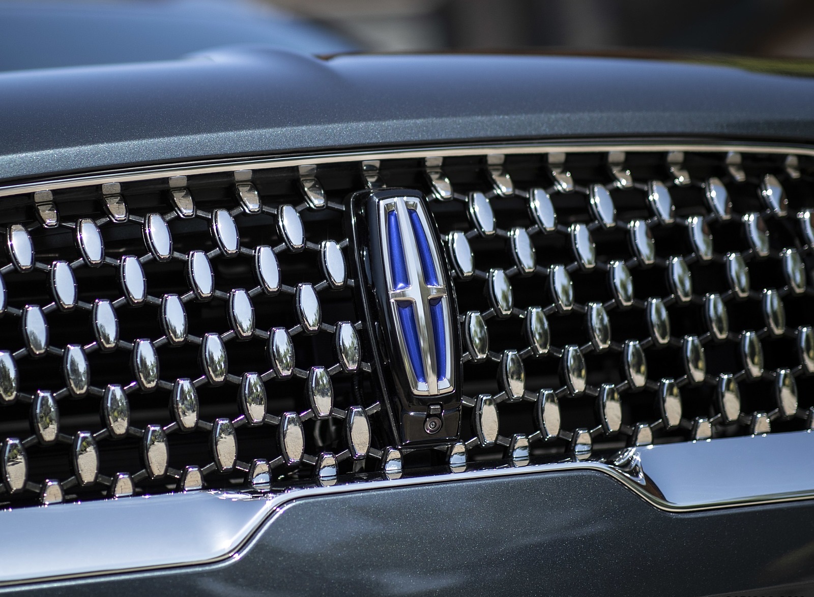 2020 Lincoln Aviator Grand Touring Grille Wallpapers #49 of 87
