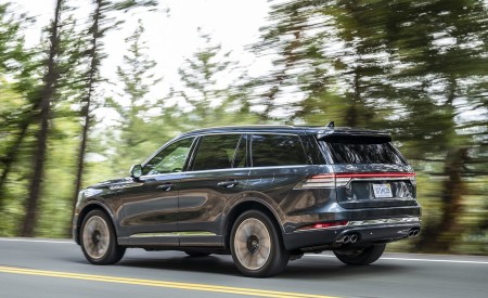 2020 Lincoln Aviator Grand Touring Rear Three-Quarter Wallpapers 450x275 (23)