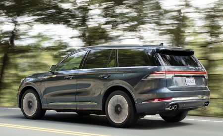 2020 Lincoln Aviator Grand Touring Rear Three-Quarter Wallpapers 450x275 (24)
