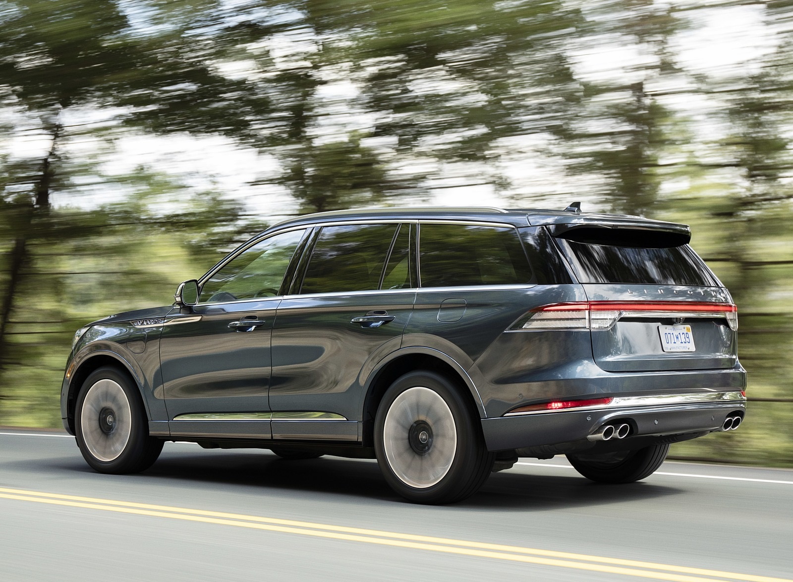 2020 Lincoln Aviator Grand Touring Rear Three-Quarter Wallpapers #24 of 87