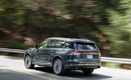 2020 Lincoln Aviator Grand Touring Rear Three-Quarter Wallpapers 450x275 (25)